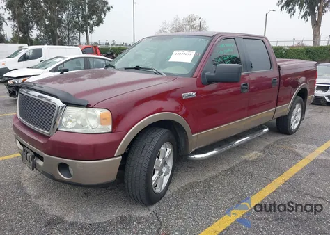 2006 Ford F-150 Lariat/Xlt из США, поврежденный, VIN 1FTPW12516KD14989